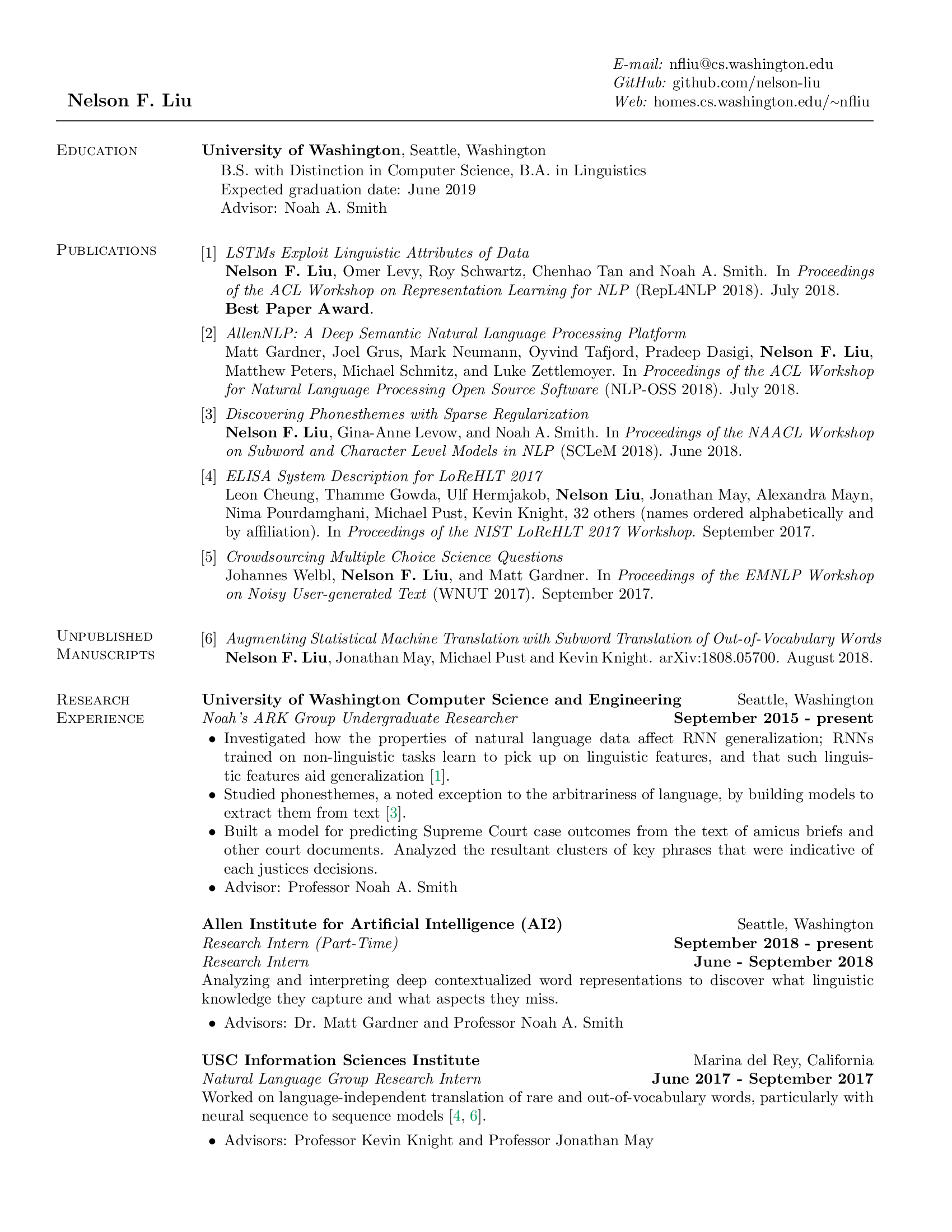 LSTMs Exploit Linguistic Attributes of Data